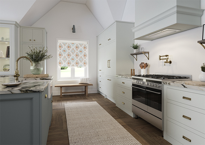 Bibury, Carrot Orange - Twist&Fit Roller Blind - Image 7